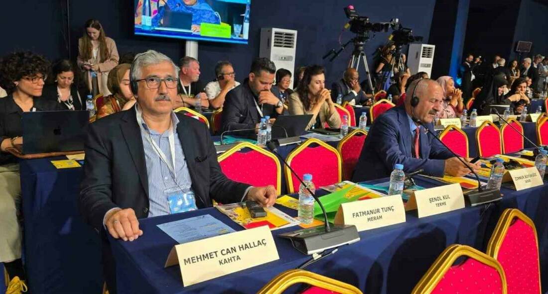 Fas’ın Tanca kentinde düzenlenen UCLG Dünya Teşkilatı Olağan Kongresi’ne katılan