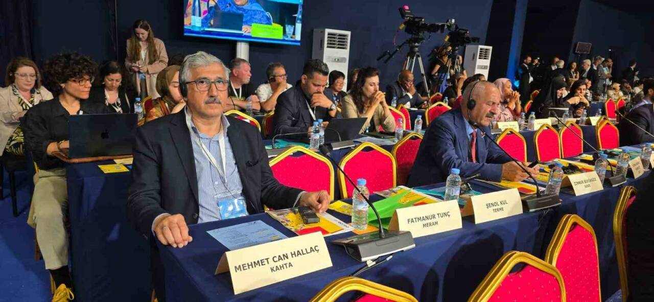 Fas’ın Tanca kentinde düzenlenen UCLG Dünya Teşkilatı Olağan Kongresi’ne katılan