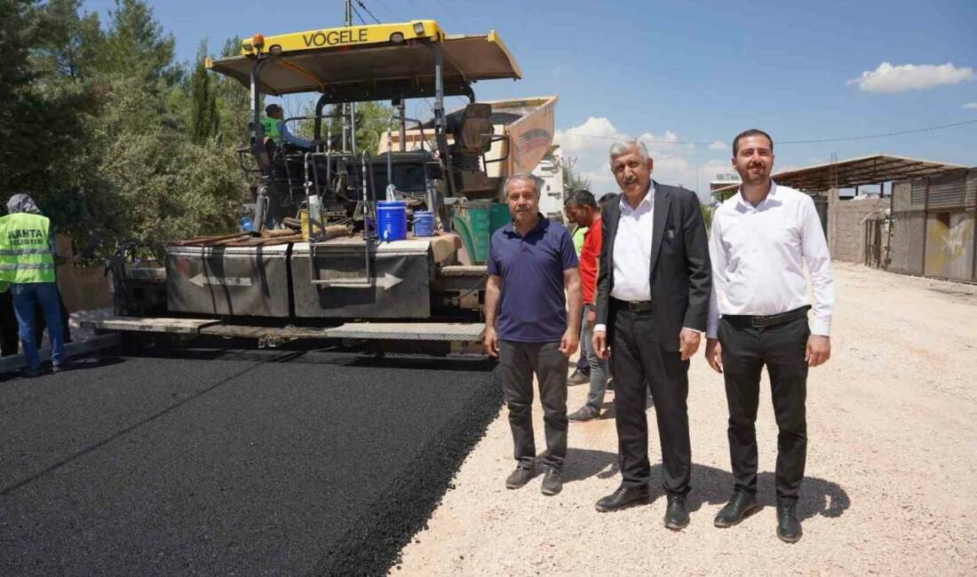 Adıyaman’ın Kahta ilçe Belediyesi, ilçe genelinde ulaşım konforunu artırmak ve