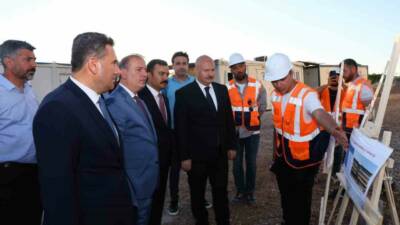 Adıyaman’ın Kahta ilçesinde yapımı tamamlanan ve devam eden kamu yatırım