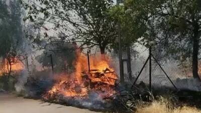 Adıyaman’da Karadağ Ormanlık alanda meydana gelen yangın korkuya neden oldu.