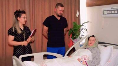 Şanlıurfa karın ağrısı ve şişlik şikayetiyle Balıklıgöl Devlet Hastanesi’ne başvuran