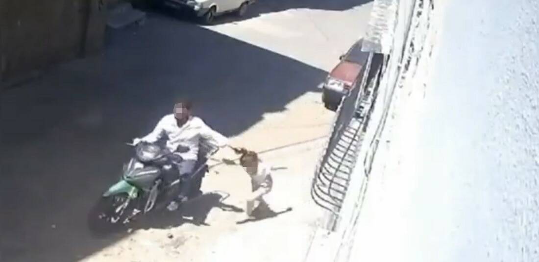 Gaziantep’te kızını darbederek motosikletle sürükleyen baba, sevk edildiği adli makamlarca