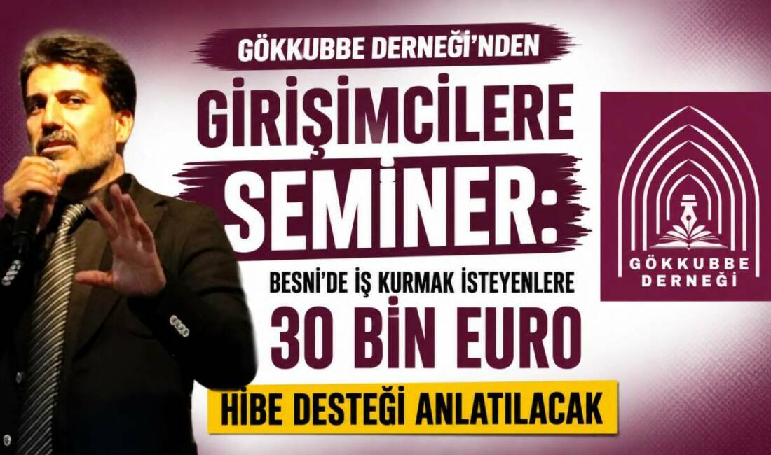 Avrupa Birliği tarafından finanse edilen hibe programları kapsamında Besni'de iş