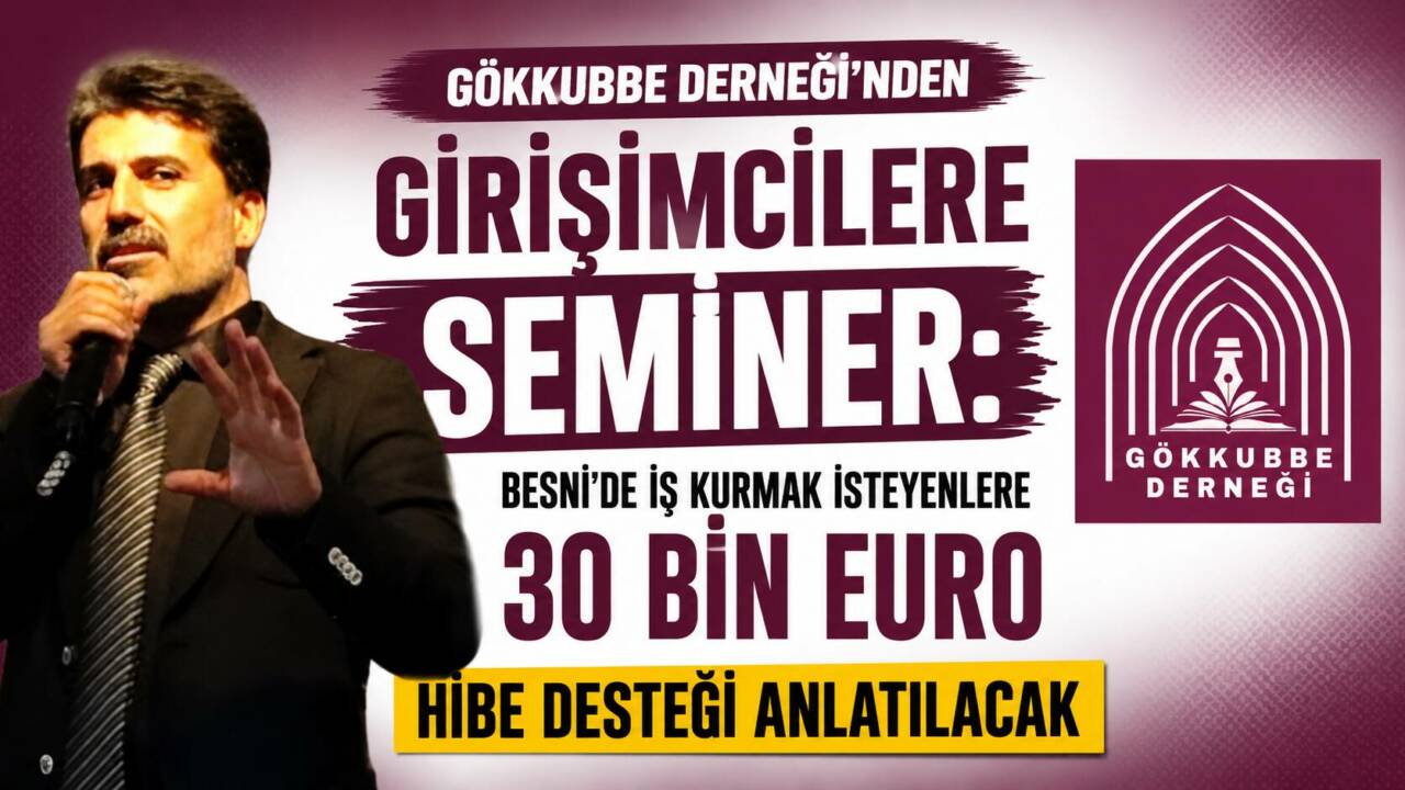 Avrupa Birliği tarafından finanse edilen hibe programları kapsamında Besni'de iş