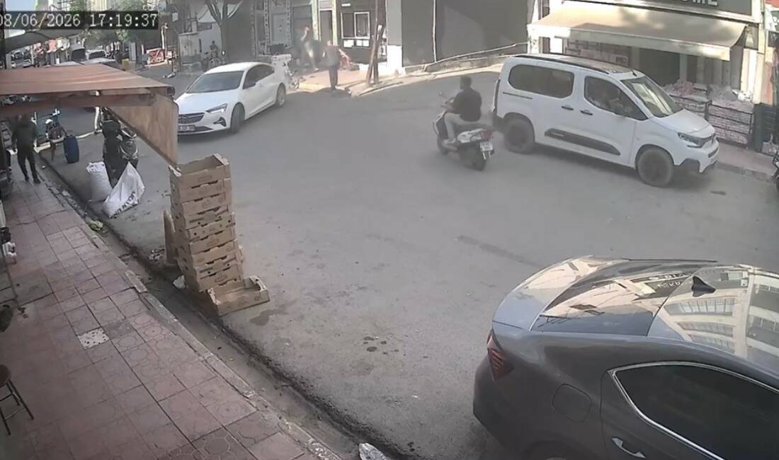 Mardin’in Nusaybin ilçesinde meydana gelen bisiklet hırsızlığı olayı, güvenlik kameralarına