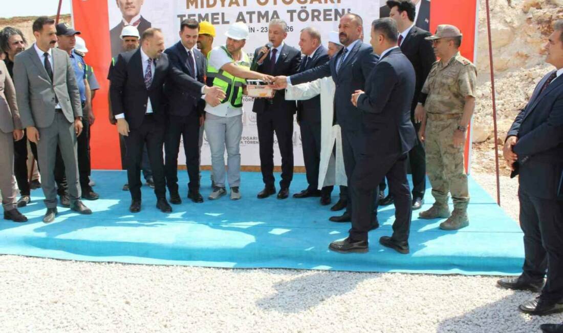 Mardin Büyükşehir Belediyesi tarafından Midyat’ta hayata geçirilecek olan yeni otogar