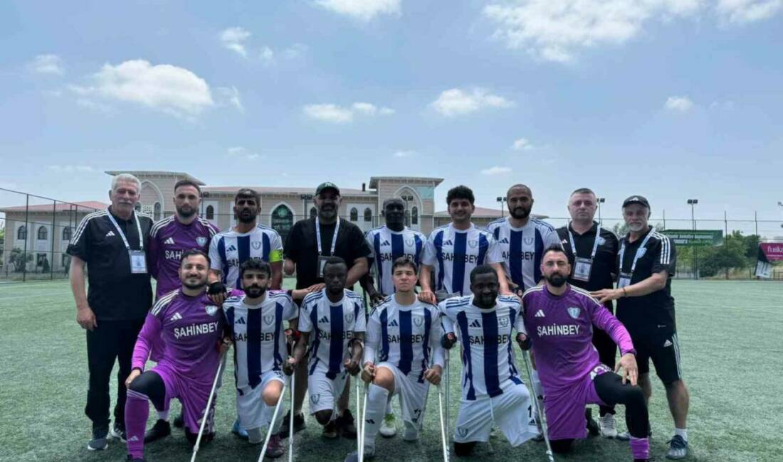 Şahinbey Belediye Spor Kulübü Ampute Futbol Takımı, sezon boyunca ortaya