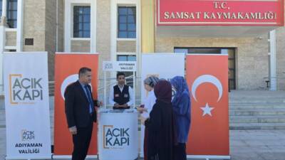 Adıyaman’ın Samsat ilçesinde vatandaş ile devlet arasında köprü özelliği taşıyan