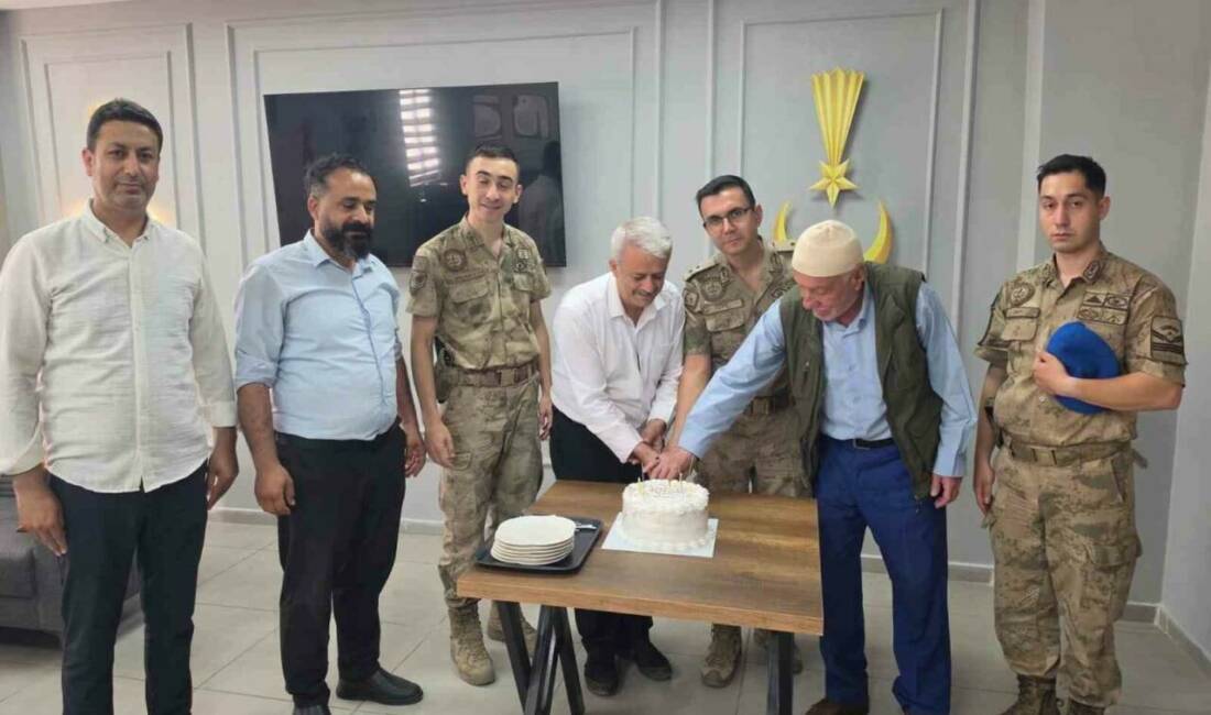 Batman’ın Sason ilçesinde şehit aileleri, Jandarma Teşkilatının 187. kuruluş yıl