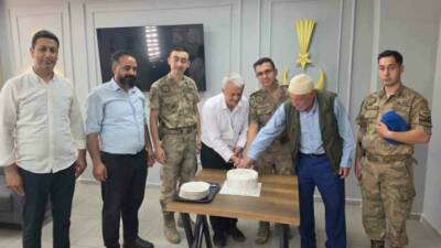 Batman’ın Sason ilçesinde şehit aileleri, Jandarma Teşkilatının 187. kuruluş yıl