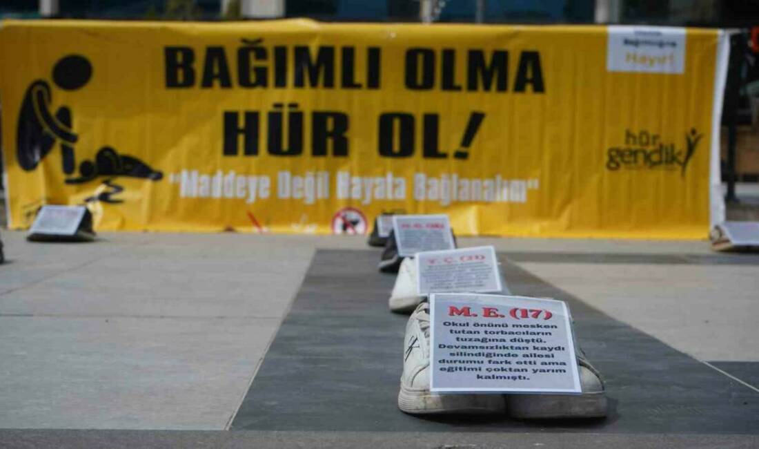 HÜDA PAR Şırnak Gençlik Kolları tarafından uyuşturucu bağımlılığına dikkat çekmek