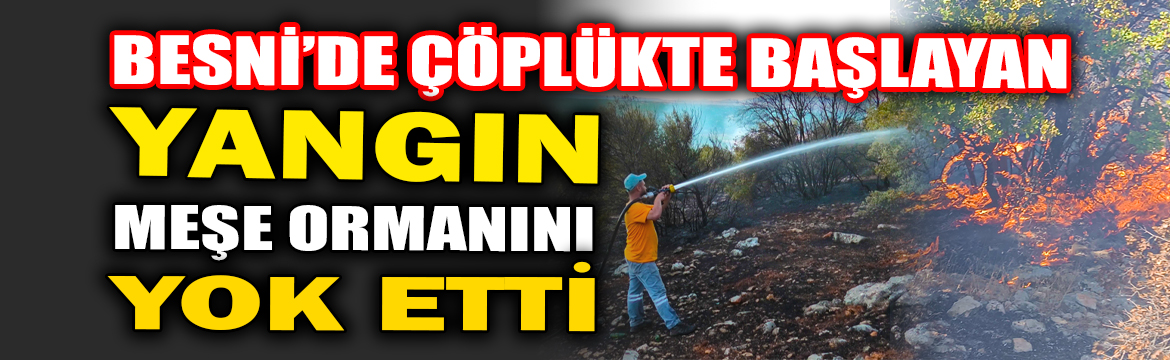 Besni'ye bağlı Köseceli Beldesi Tetirli