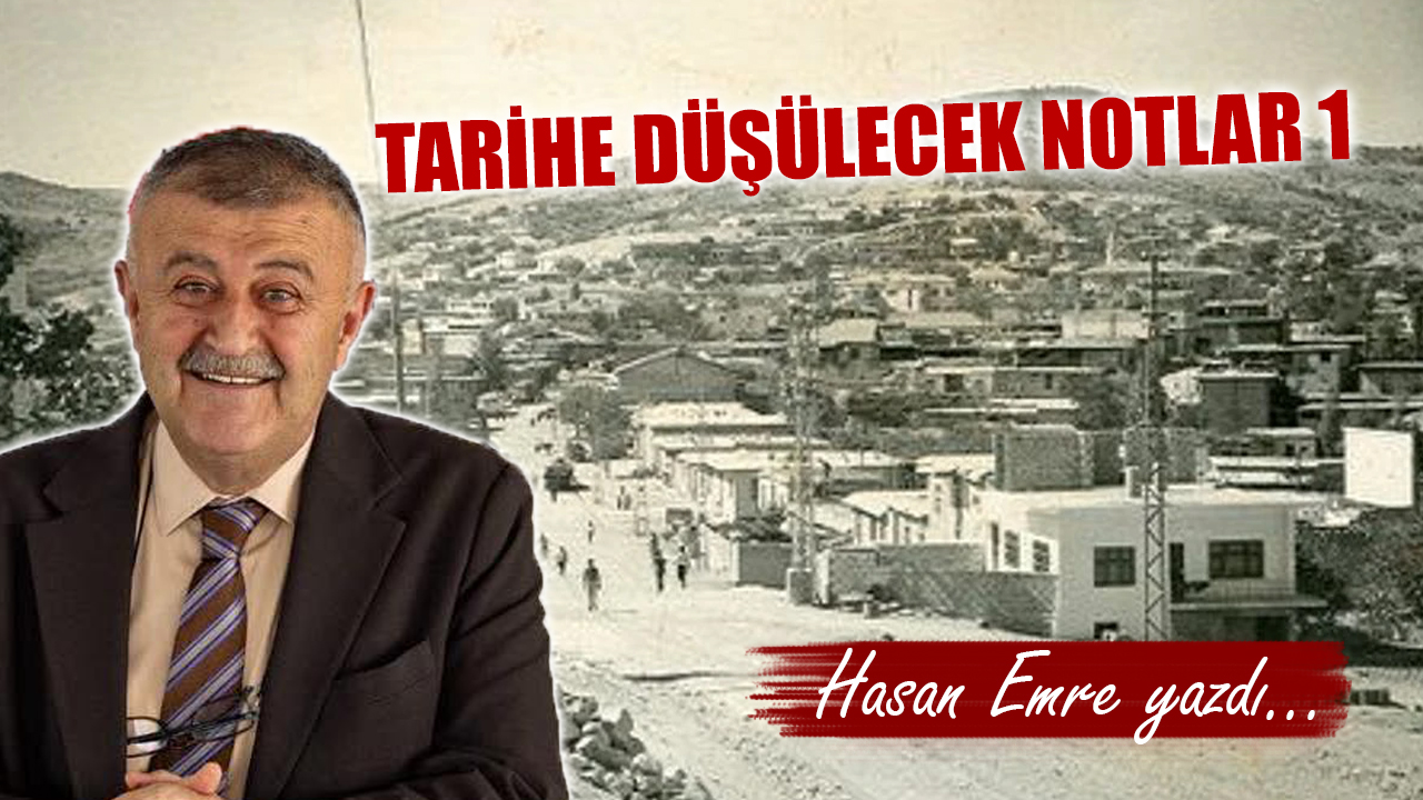 Tarihe Düşülecek Notlar 1
