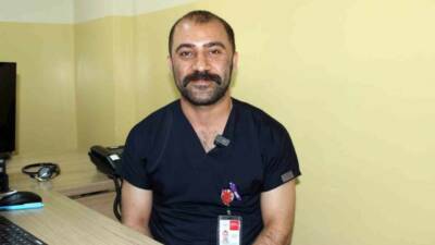 Mardin’in Midyat İlçe Devlet Hastanesinde görevli kardiyoloji uzmanı Dr. Faruk
