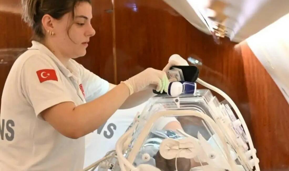 Şırnak Devlet Hastanesinde tedavi gören 4 aylık bebek, ileri düzey