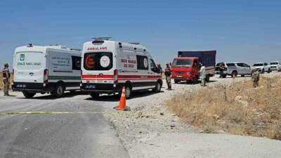 Şanlıurfa’da 44 yaşındaki bir şahıs kamyonette silahla vurulmuş halde ölü