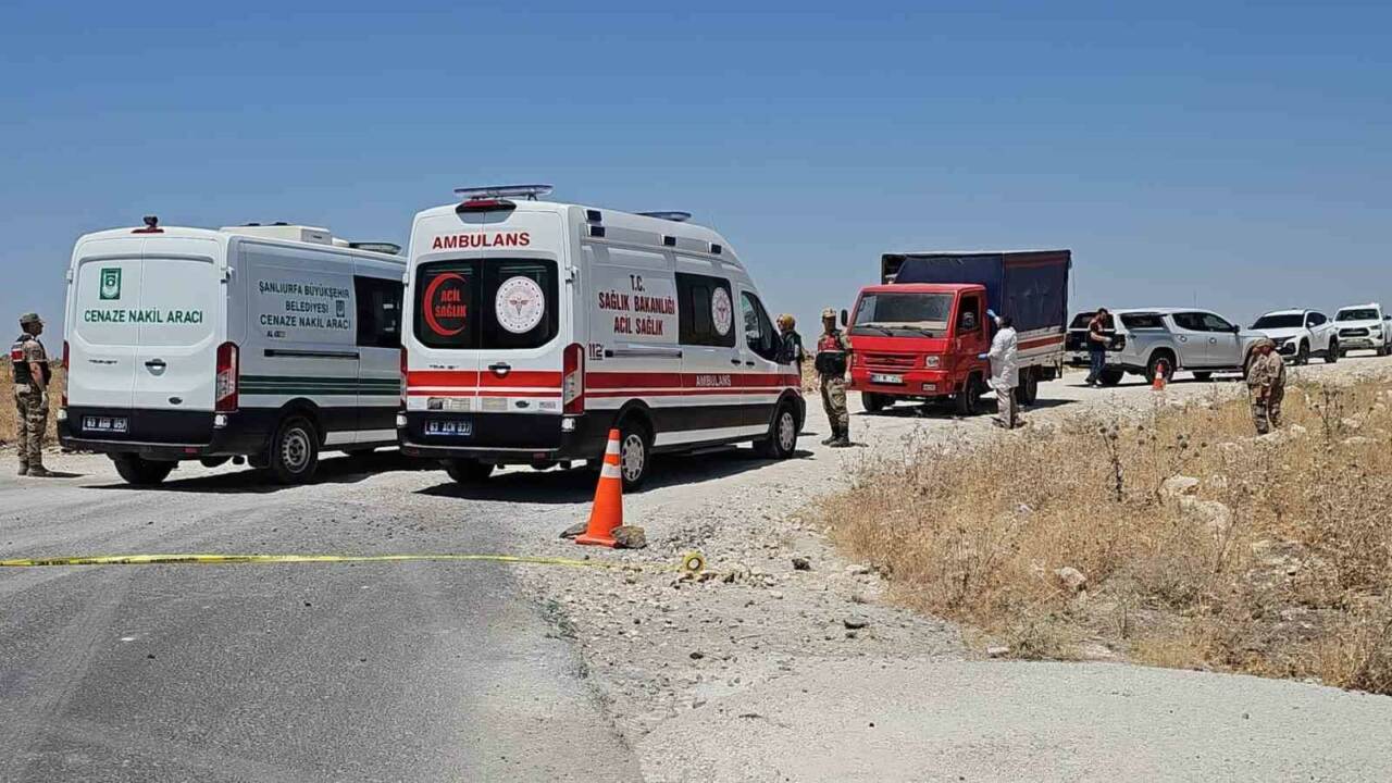 Şanlıurfa’da 44 yaşındaki bir şahıs kamyonette silahla vurulmuş halde ölü