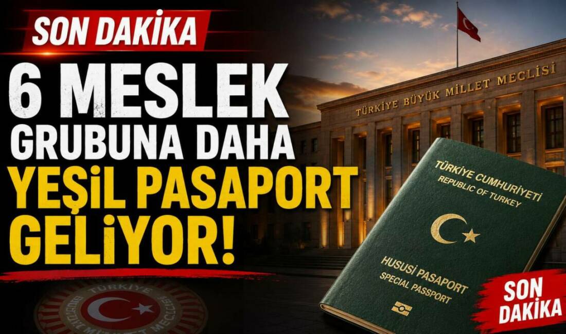 Vize krizinin büyümesiyle birlikte yeşil pasaport talepleri arttı. TBMM'ye sunulan