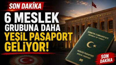Vize krizinin büyümesiyle birlikte yeşil pasaport talepleri arttı. TBMM'ye sunulan