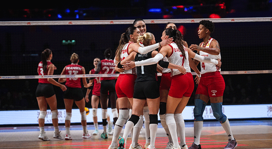 Filenin Sultanları Kanada’yı Geçti, Yarı Finale Yükseldi A Milli Kadın Voleybol Takımı, 2026 FIVB Milletler Ligi çeyrek