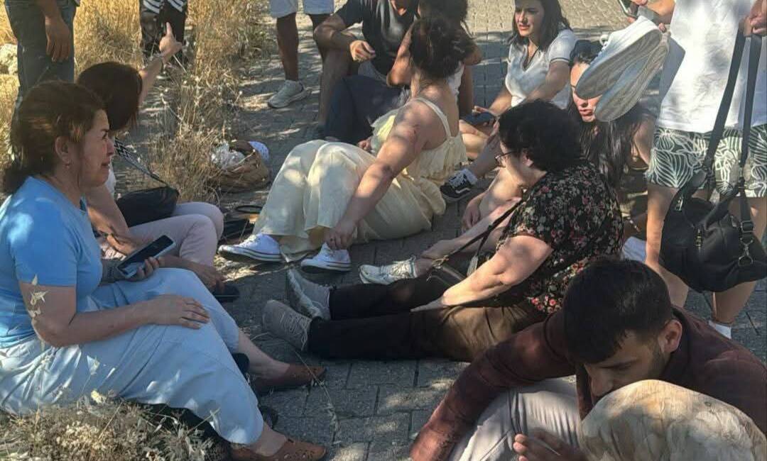 Adıyaman’ın dünyaca ünlü turizm merkezlerinden Nemrut Dağı’nı ziyaret eden turistleri