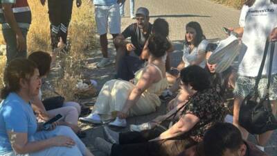 Adıyaman’ın dünyaca ünlü turizm merkezlerinden Nemrut Dağı’nı ziyaret eden turistleri