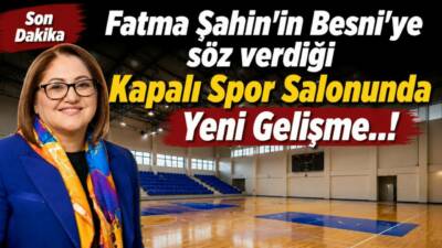 Gaziantep Büyükşehir Belediyesi, Başkan Fatma Şahin'in söz verdiği Besni Kampüsü'nde
