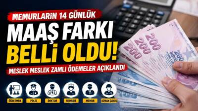 Temmuz ayında memur ve memur emeklilerine yapılan yüzde 13,52'lik maaş