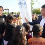 Başkan Tutdere çocuklarla “Yaza merhaba” dedi