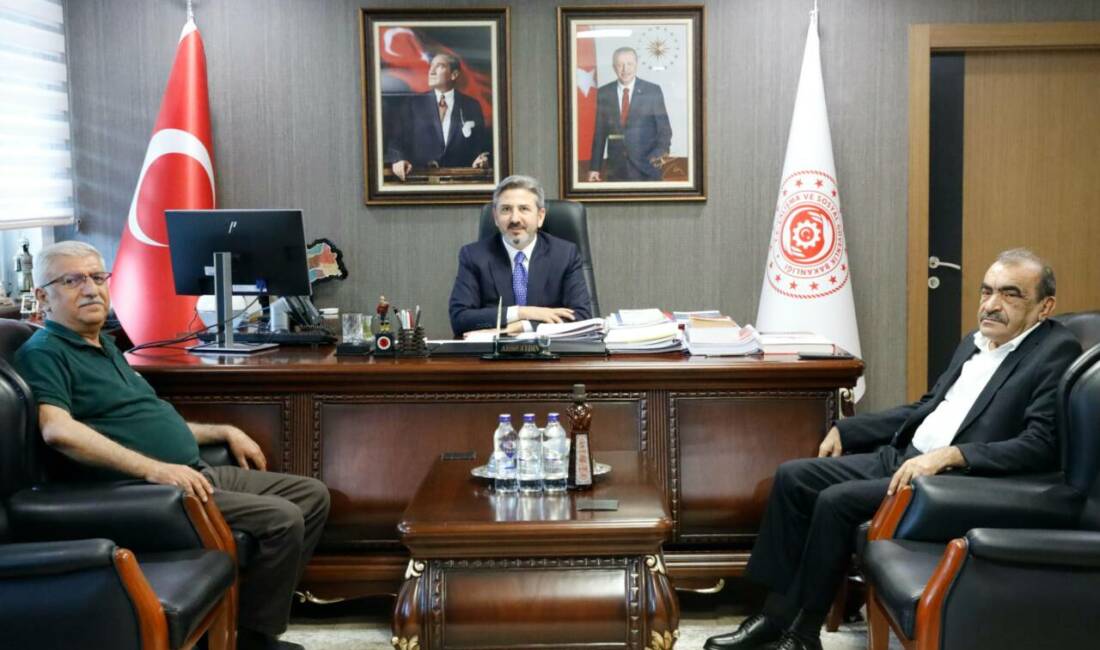 Adıyaman Gazeteciler Cemiyeti Başkanı Zeki Dişkaya ile Yeminli Mali Müşavir