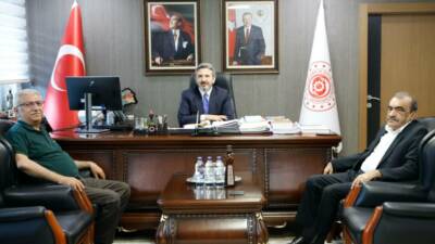 Adıyaman Gazeteciler Cemiyeti Başkanı Zeki Dişkaya ile Yeminli Mali Müşavir