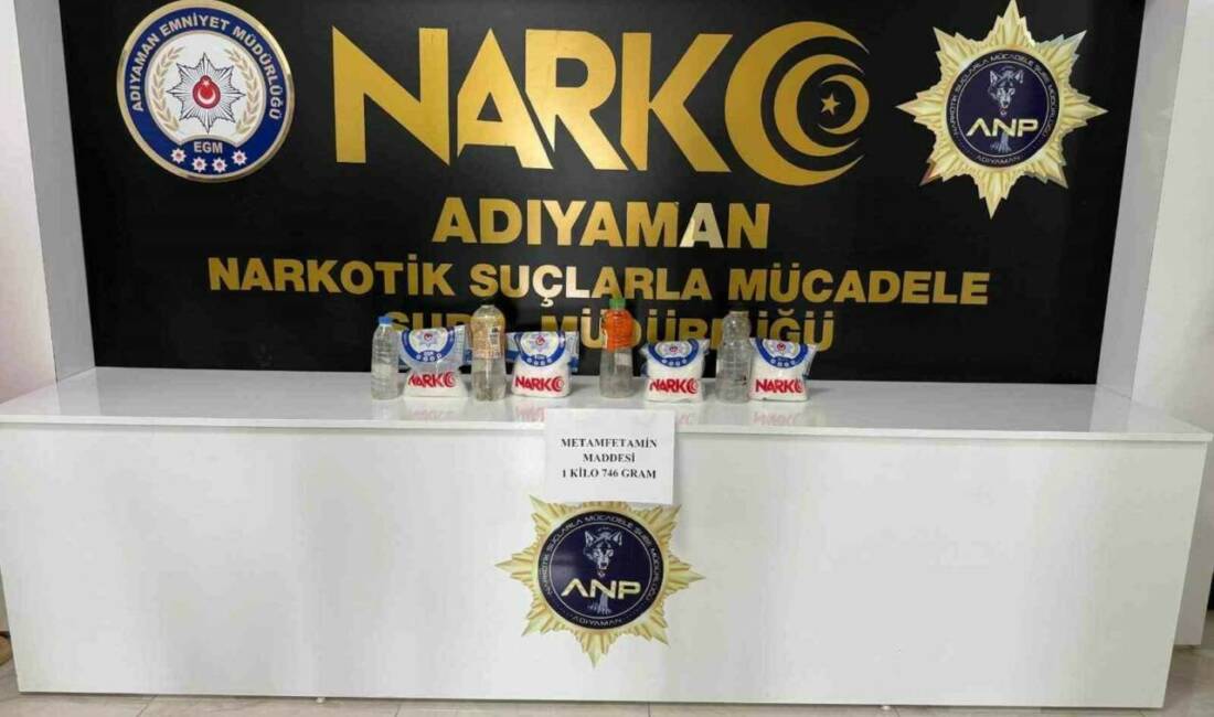Adıyaman’da polis ekiplerince son bir haftada gerçekleştirilen çalışmalarda çeşitli suçlardan
