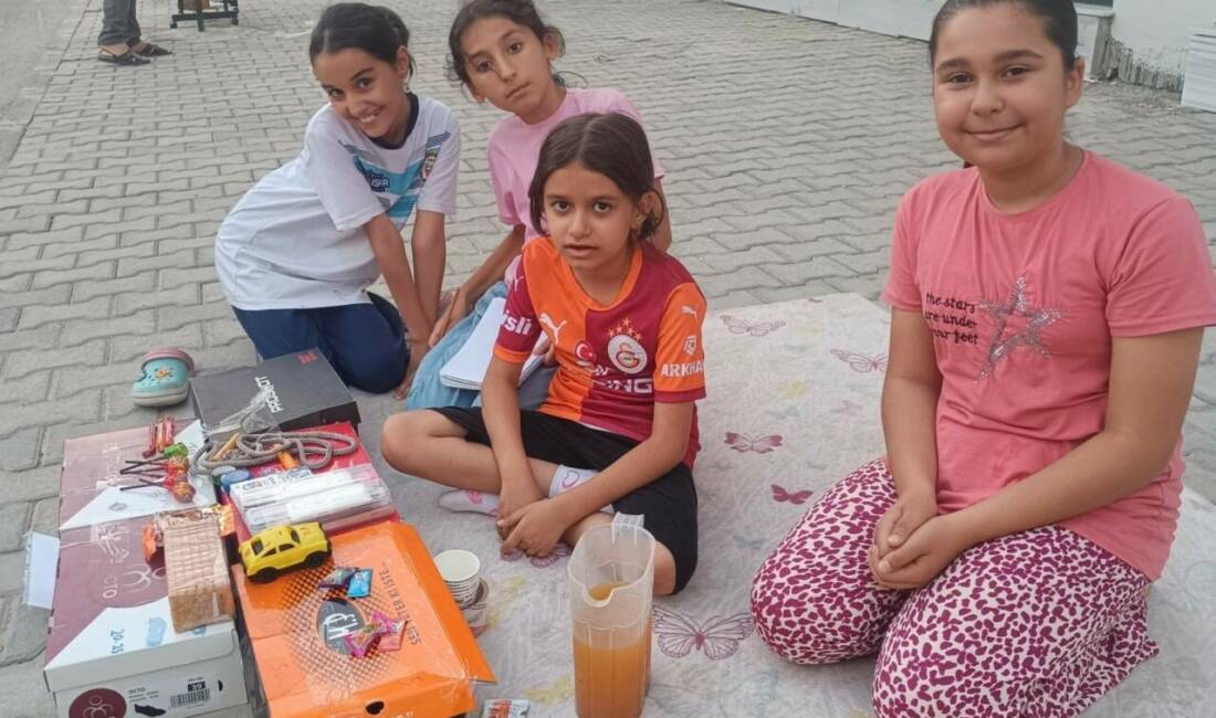 Adıyaman’da yaşayan Nergis ve Elif Ada isimli kız çocukları, yetim