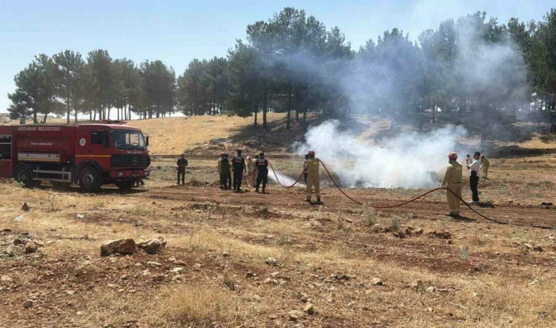 Adıyaman’da kuraklık ve orman yangını tatbikatı düzenlendi Adıyaman’da muhtemel orman yangınları ve kuraklık kaynaklı afetlere karşı hazırlık