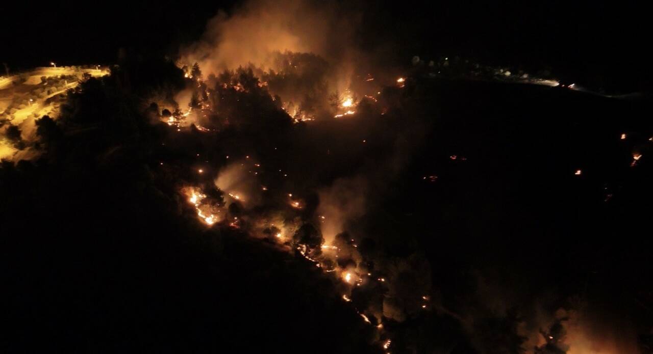 Adıyaman’da orman yangını