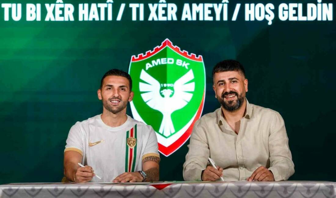 Amed Sportif Faaliyetler, Eyüpspor’dan Umut Meraş’ı transfer ettiğini duyurdu.