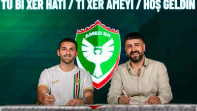 Amed Sportif Faaliyetler, Eyüpspor’dan Umut Meraş’ı transfer ettiğini duyurdu.