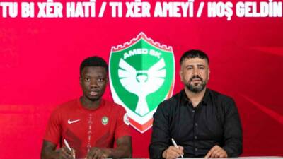 Amed Sportif Faaliyetler, Fransız ekibi Strasbourg’un sağ bek oyuncusu Amadou