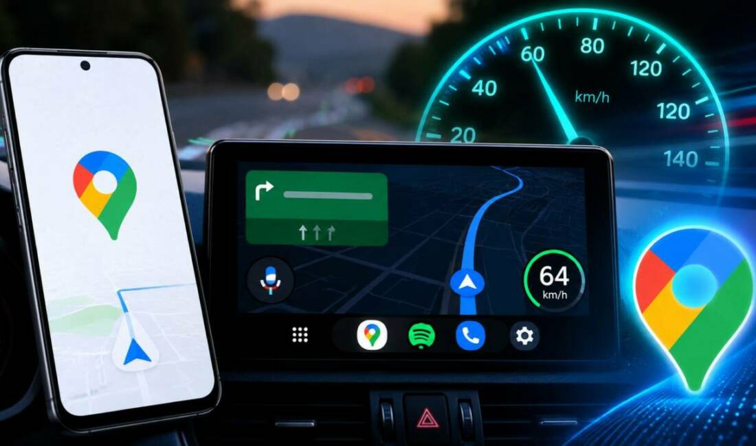 Google Maps’e Öyle Bir Özellik Geliyor ki, Sürüş Deneyimi Değişiyor Google Maps, Android Auto kullanıcılarını yakından ilgilendiren iki önemli yeniliği