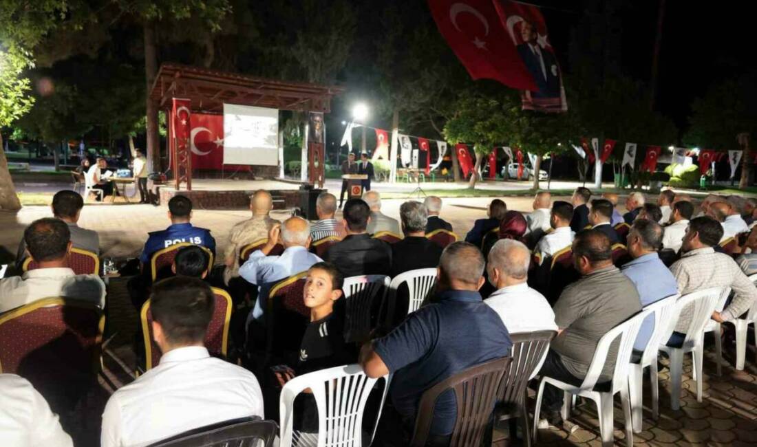 Gaziantep'in Araban ilçesinde 15 Temmuz Darbe Girişimi'nin 10'uncu yıldönümünde düzenlenen