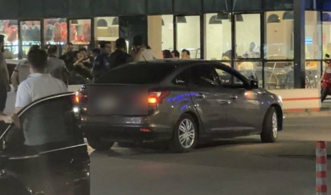 Adıyaman Eğitim ve Araştırma Hastanesi bahçesinde yol verme meselesi nedeniyle