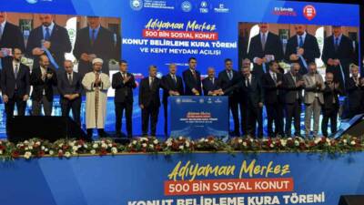 Çevre, Şehircilik ve İklim Değişikliği Bakanı Murat Kurum, Adıyaman’da düzenlenen