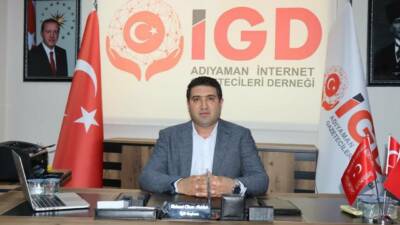Adıyaman İnternet Gazetecileri Cemiyeti (İGC) Başkanı Mehmet Cihan Akbilek, 15