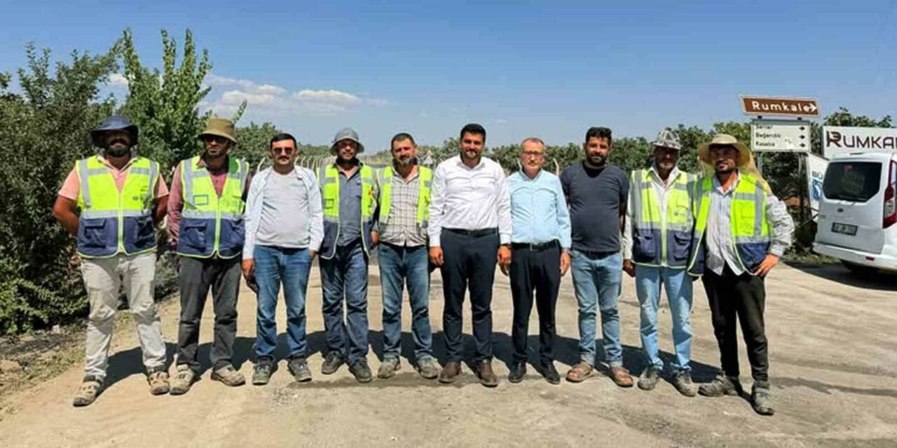 Başkan Şahin’e Araban’daki asfalt hizmeti için teşekkür