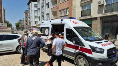 Adıyaman’da vinç operatörü, çalıştığı sırada elini çelik halata sıkıştırması sonucu