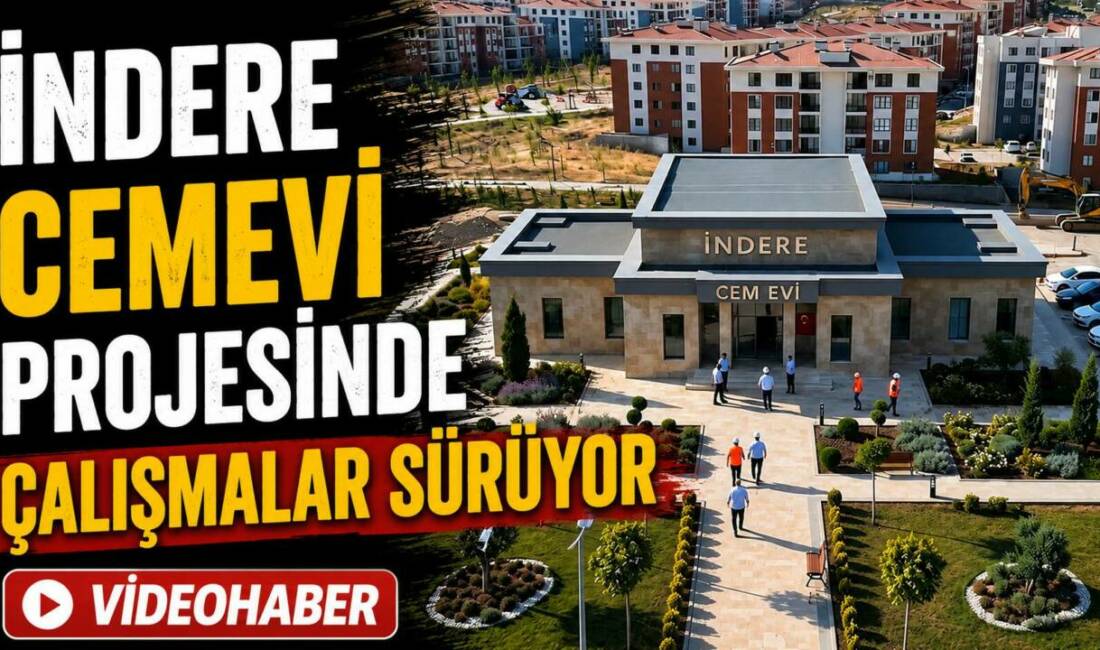 Adıyaman Valiliği İl Özel İdaresi tarafından yapımı sürdürülen İndere Cemevi