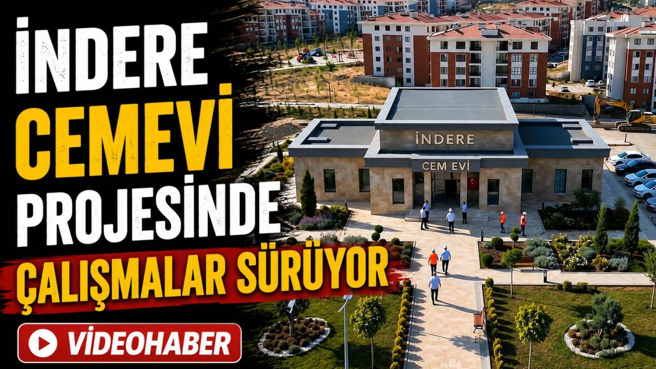 Adıyaman Valiliği İl Özel İdaresi tarafından yapımı sürdürülen İndere Cemevi