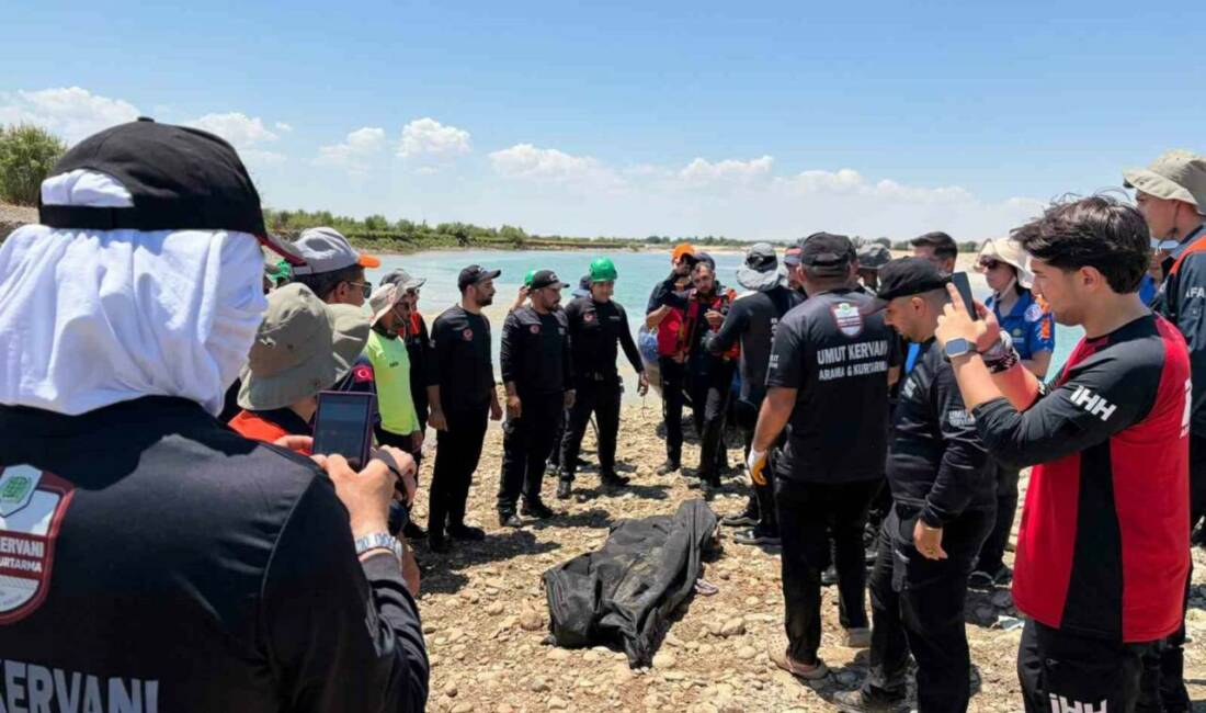 Diyarbakır’ın Silvan ilçesinde 3 gündür aranan şahıs, çayın 5 kilometre
