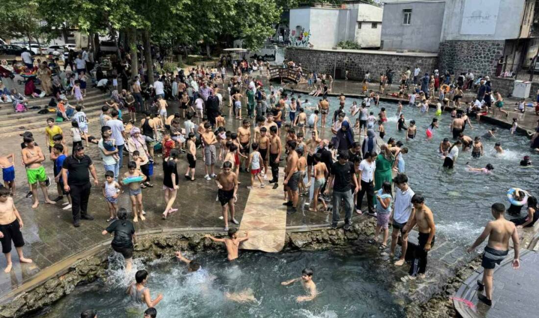 Diyarbakır’da sıcağı gören çocuklar Anzele’ye koştu Diyarbakır'da 40 dereceye yaklaşan sıcak havalarda çocuklar, yüzme havuzunun olmadığı